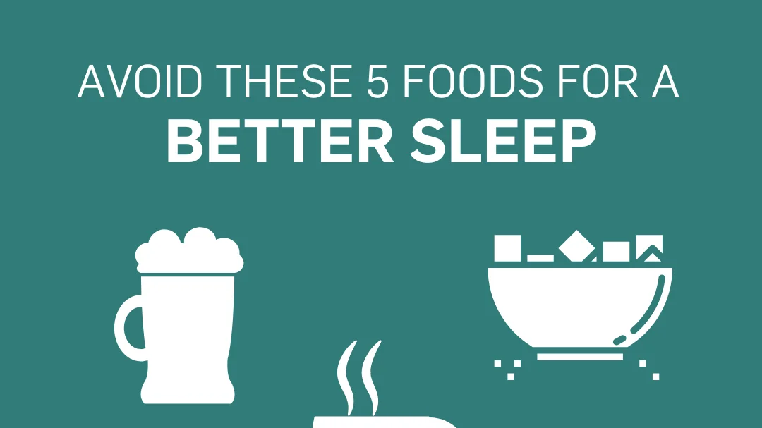 Avoid these 5 foods for a better sleep