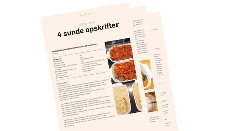 4 healthy recipes by cook on board Vestkysten, Hanne Hein